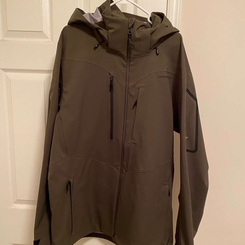 Men’s Obermeyer Foraker Shell Jacket XL Off Duty